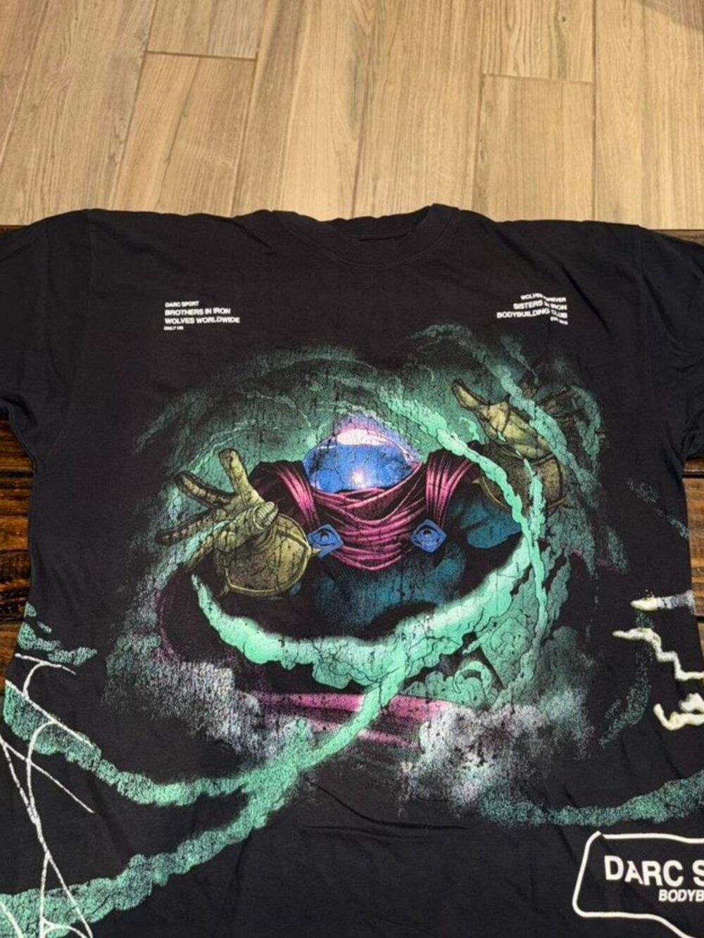 Darc Sport x Marvel Mysterio Side by Side graphic tee